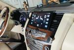 Магнитола для Nissan Patrol Y62, Infiniti QX56/QX80 2010-2017 (поддержка Bose, 360 и мониторов, рамка тип 1) - FarCar монитор 9.5" QLED на Android 14, CarPlay, 4G SIM-слот