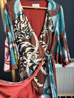 Платье Temperley из вискозы и шелка, L