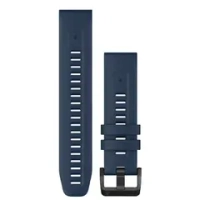 QuickFit 22mm Captain Blue  Silicone watch band