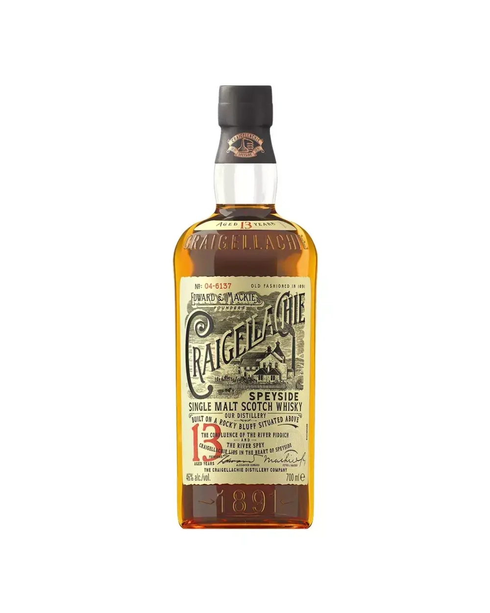 Виски Craigellachie 13 Y.O. 0,7 л. В тубе
