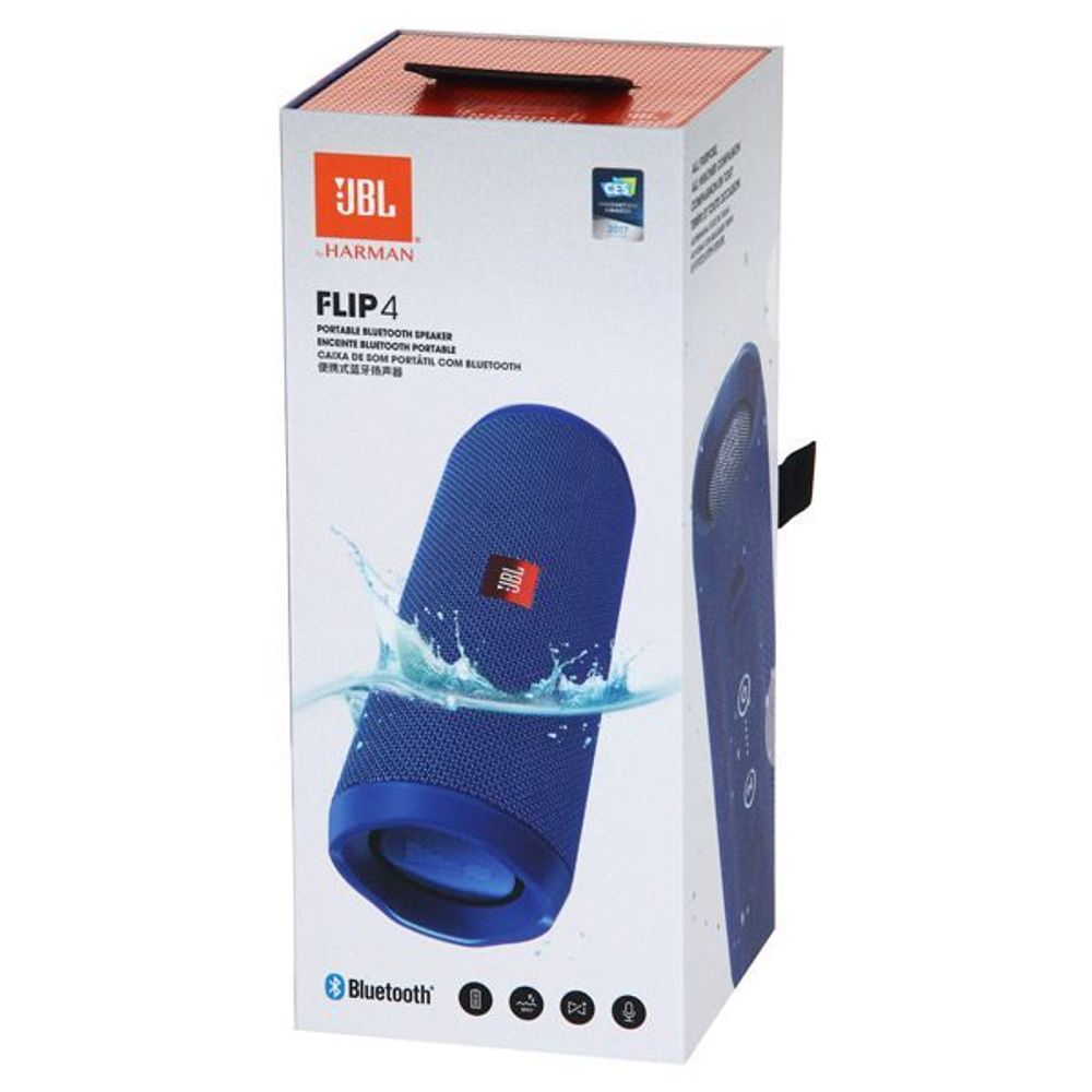 Портативная колонка JBL Flip 4 Blue - 5