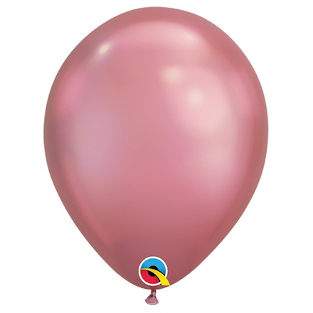 Q 07" Хром Розовый