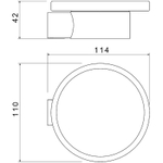 Мыльница Aquatek Лира AQ4403CR Хром