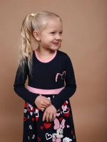 Платье с длинным рукавом