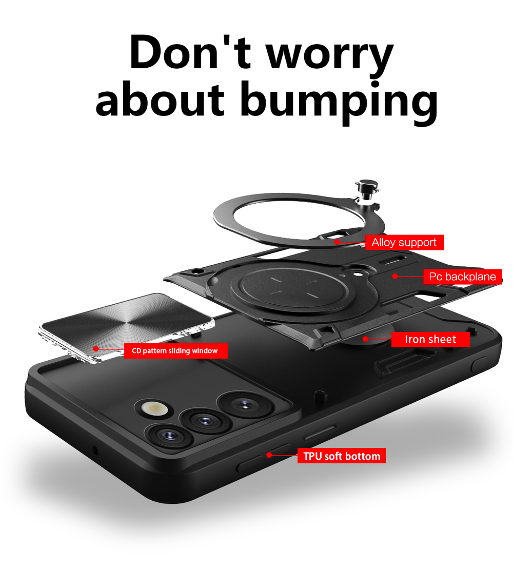 Чехол с кольцом Big Ring Case для Samsung Galaxy S24+