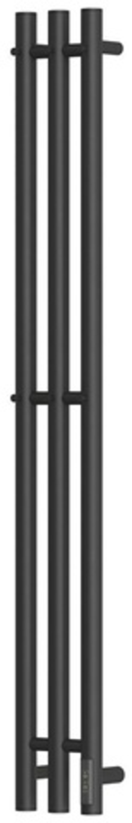 Полотенцесушитель электрический Point Деметра PN12822B П3 120x1200 диммер справа, черный