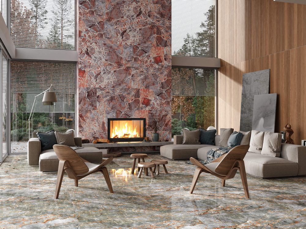 ARTCER Exclusive Marble Clinker Blue 60x120