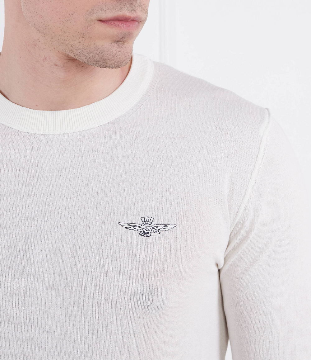 Свитер Aeronautica Militare - белый(MA1430L496)