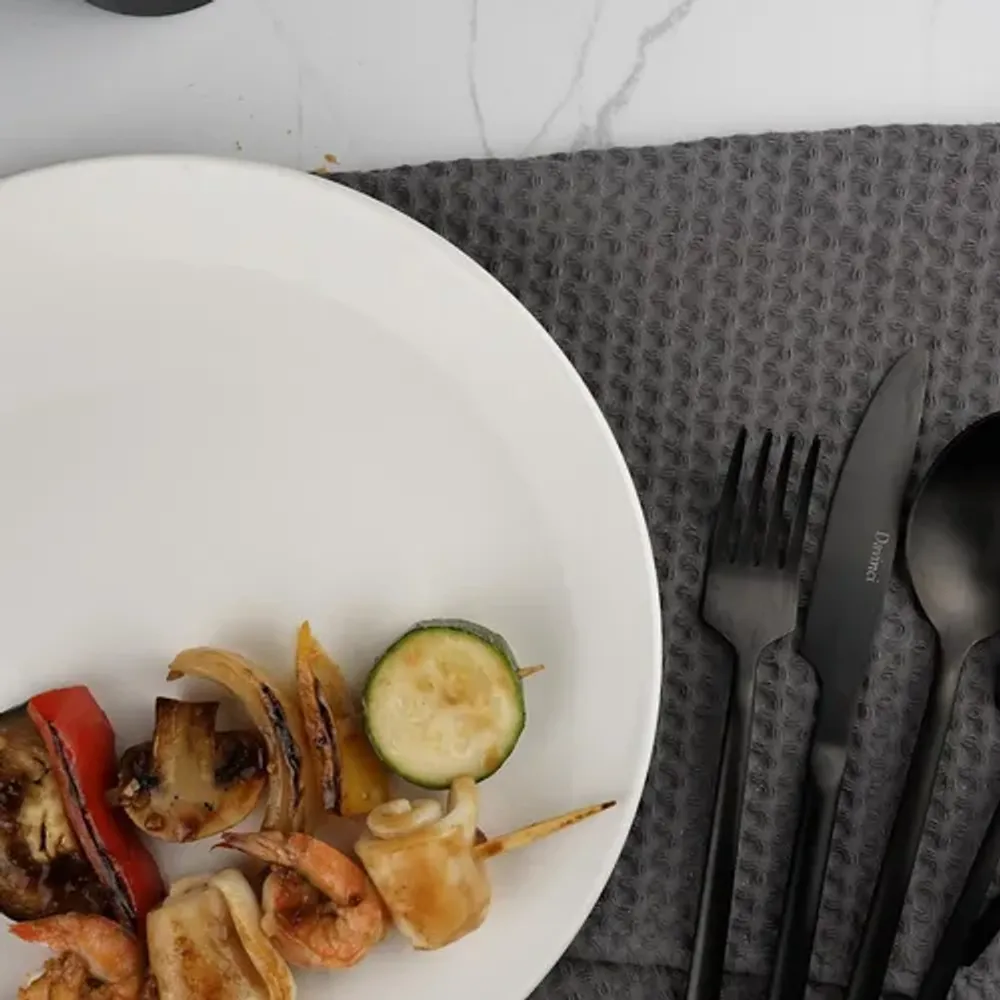 Тарелка d 25,5 см h2,7 см без борта белая фарфор P.L. Proff Cuisine [6]