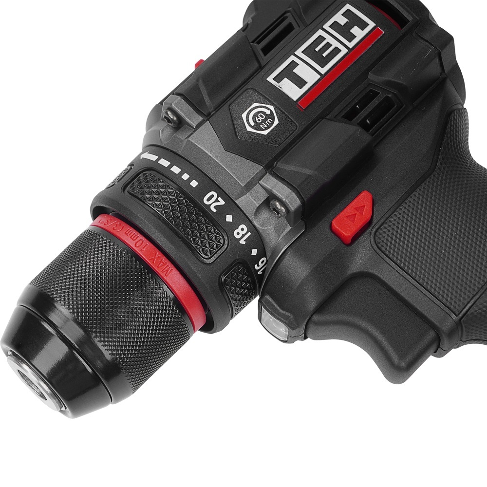 Аккумуляторная дрель TEH TDBL320-2B