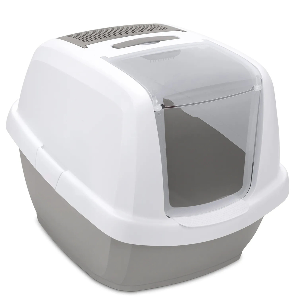 Биотуалет IMAC MADDY  белый/бежевый для кошек 62х49,5х47,5h  см