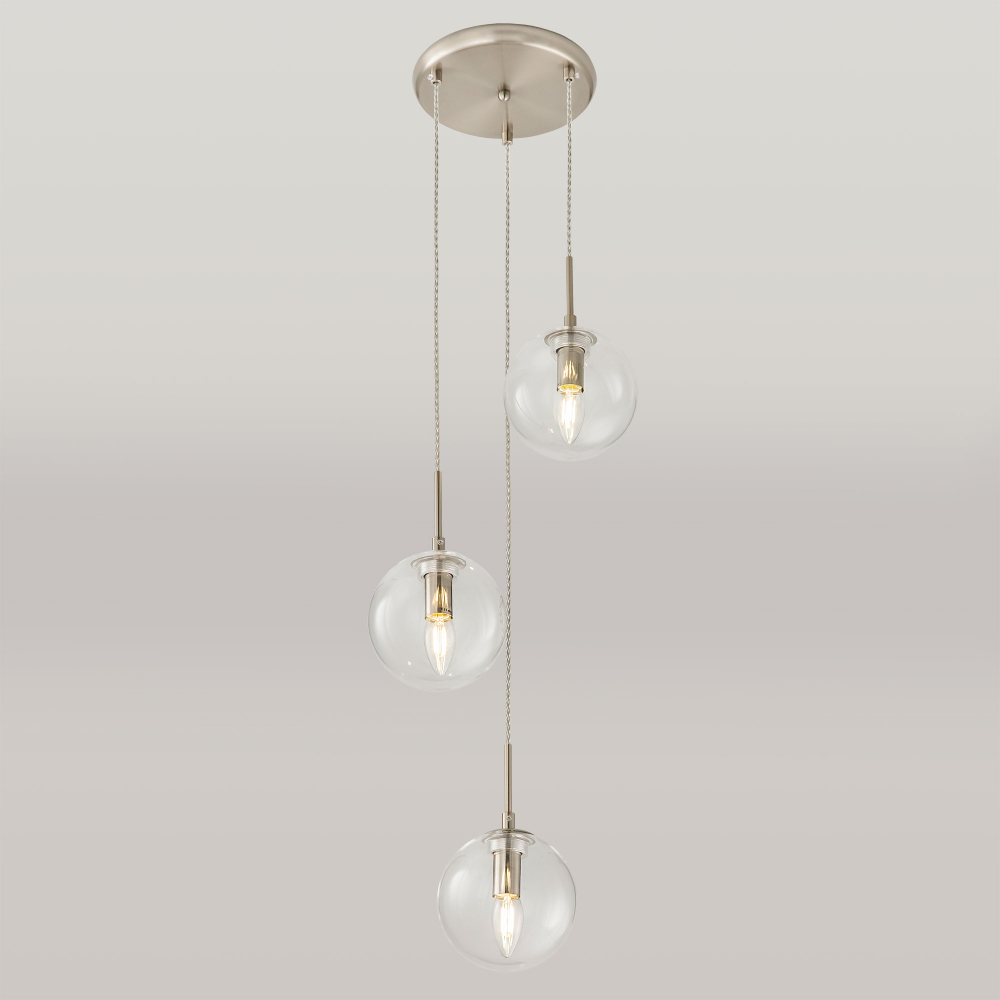 Citilux Томми CL102031 Подвесной светильник Матовый Хром