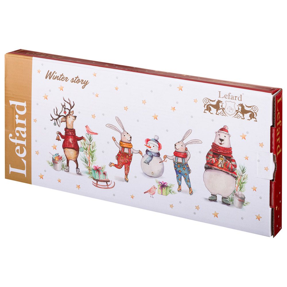 БЛЮДО ОВАЛЬНОЕ LEFARD "WINTER STORY" 34 СМ