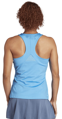 Женский топ теннисный Adidas Club Tennis Y-Tank - blue brust