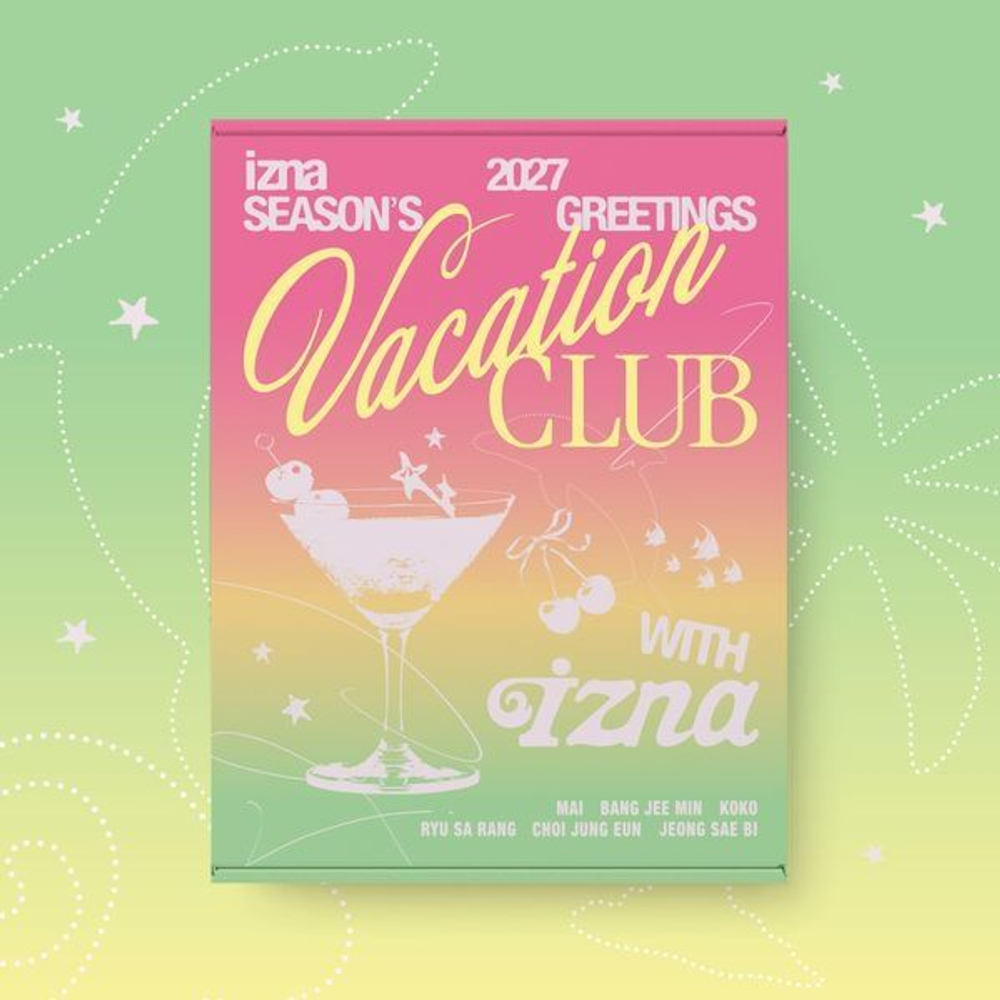 (ПРЕДЗАКАЗ) товары izna - VACATION CLUB with izna 2027 SEASON'S GREETINGS