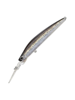 Воблер DUO Hacker Slaver Cranking Minnow 105SP SW, ANA0841 Real Sand Lance, 105 мм, 16 г, нейтральный, минноу