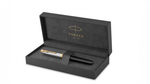 Перьевая ручка Parker 51 Premium Black GT, перо: M/F, чернила: Black,Blue, в подарочной упаковке.
