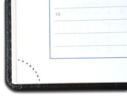 Ежедневник Letts GLOBAL DELUXE A5 недатир. натуральная кожа 412 127043