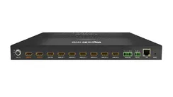 Wyrestorm SW-0206-VW - процессор видеостены 2 входа и 6 выходов. 4К60 4:4:4 HDMI 2.0 входы и выходы. 1 x HDMI loop. Поддержка каскадирования до 6х6, вращение с шагом в 90°. Для 1х3 поворот на 60°.