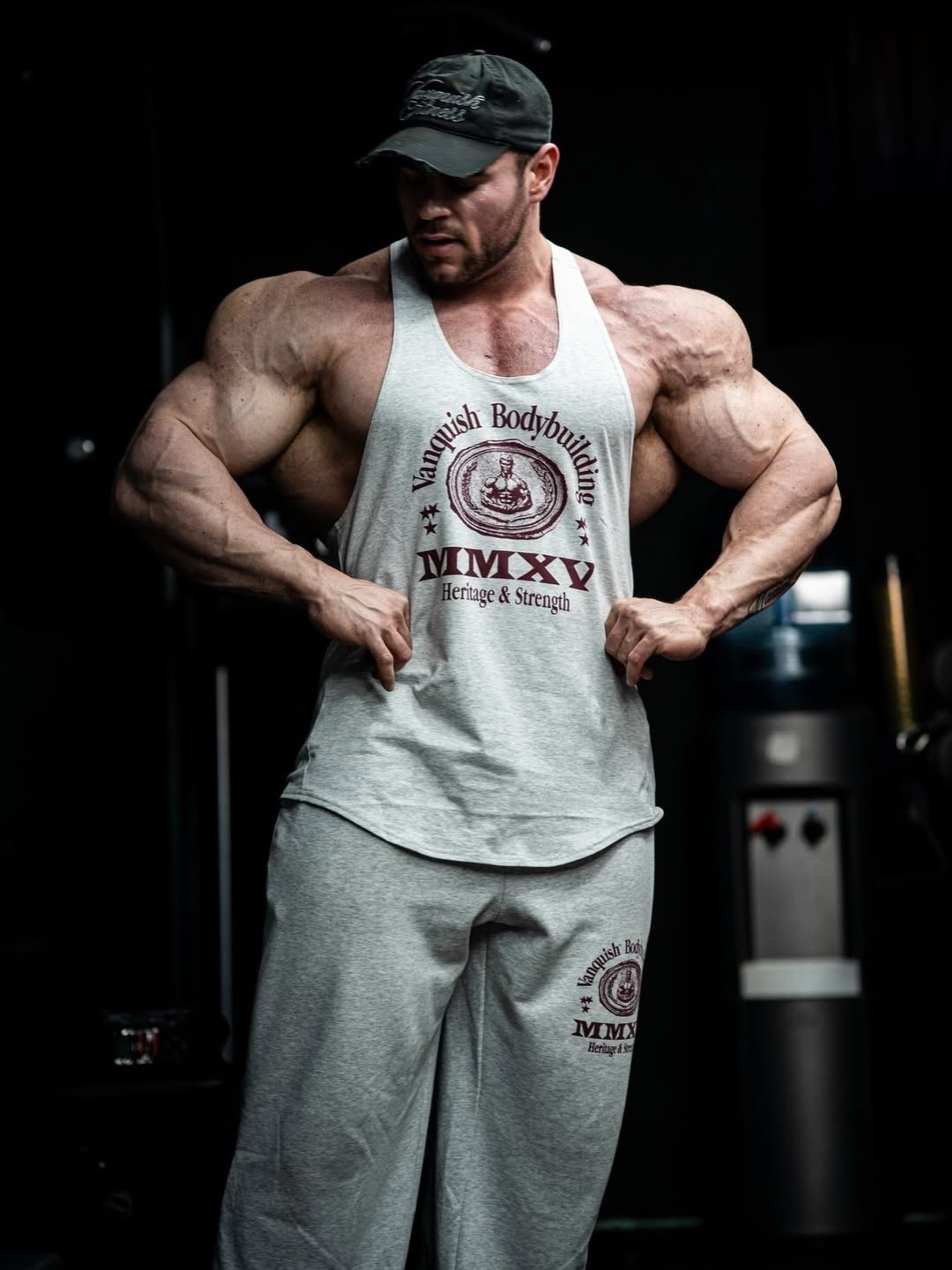 Майка VANQUISH Heritage Stringer Grey