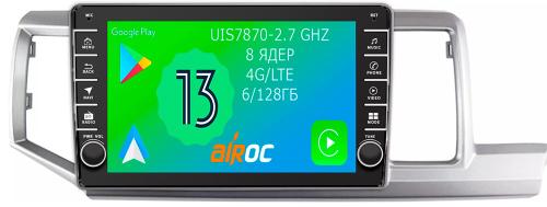 Магнитола для Honda Stepwgn 4 2009-2015 (правый руль) - Airoc AB-1909 (кнопки и крутилки), Android 13, Быстрая, SIM-слот, CarPlay