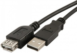 Кабель USB AM - AF PERFEO 3 m