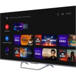 Телевизор Haier Smart TV S4 55" 4K Ultra HD QLED Smart Frameless серый