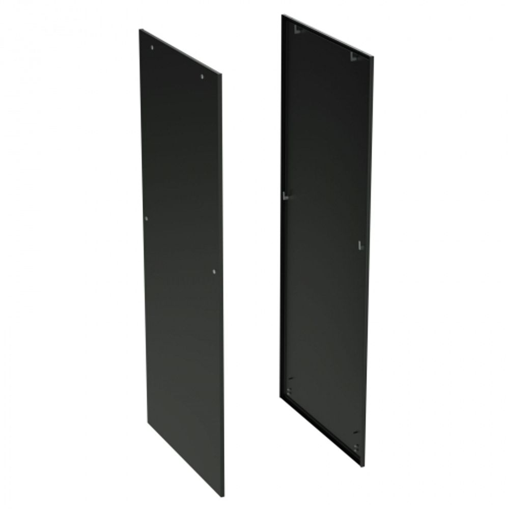 Панель боковая для напольных 19" IT-корпусов ДКС серии CQE, 2 шт, 1200x600, RAL9005, старого образца