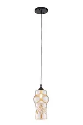 Светильник подвесной Rilon 4648/1H BK, 40 Вт, чёрный