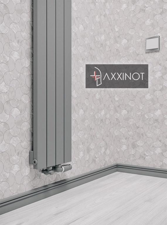 Axxinot Adero V 2250 - вертикальный трубчатый радиатор высотой 2250 мм, палитра RAL