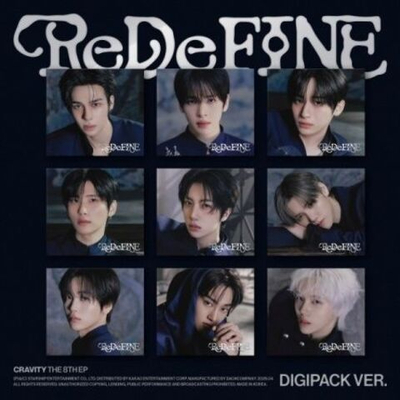 Альбом CRAVITY - ReDeFINE 8th Mini Album DIGIPACK RANDOM Version