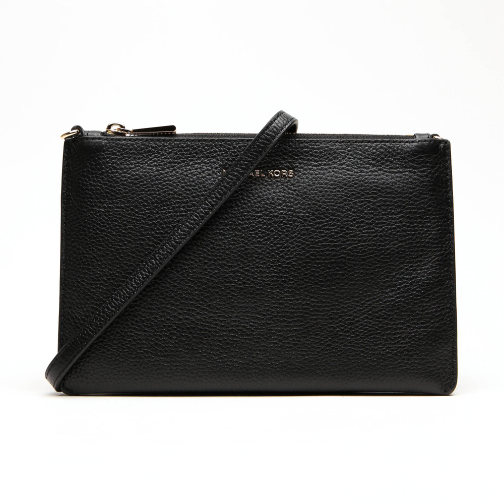 кожаная сумка-мессенджер/клатч crossбоди Michael Kors - черный(32S9GF5C4L)