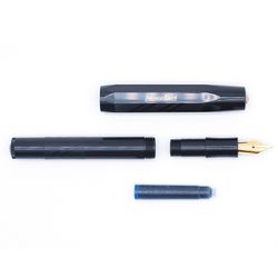 Перьевая ручка Kaweco Classic Sport Guilloche F 0.7мм черная (10000063) 5