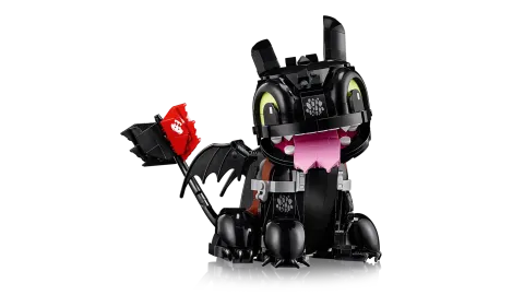 Конструктор LEGO Icons 10375 Как приручить дракона: Беззубик
