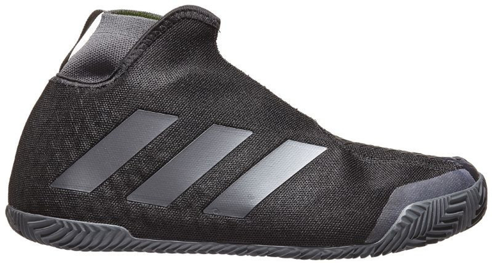 Мужские кроссовки теннисные Adidas Stycon M Clay - core black/night metallic/grey six