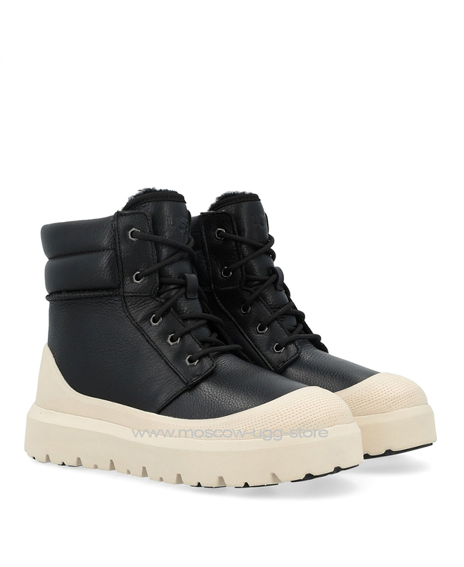 NEUMEL HIGHT WEATHER HYBRID LEATHER - black white