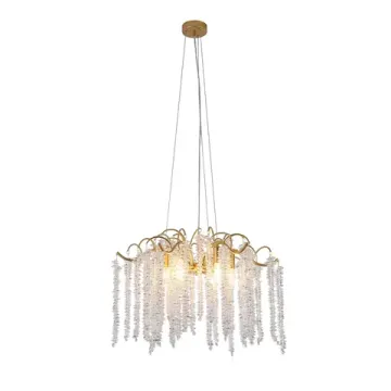 Подвесная люстра 6*E14 4134-6P золото Liana Favourite