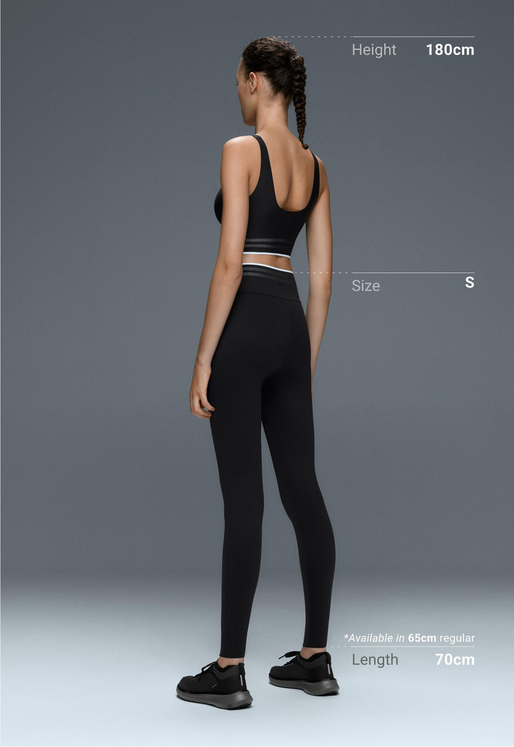 OYSHO Легинсы Perfect-Adapt High Rise с V-поясом и piping, черный