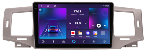 Магнитола для Toyota Corolla 120 2000-2007 - Parafar PF503RN2K на Android 13, Быстрая, QLED+2K, CarPlay, 4G SIM-слот