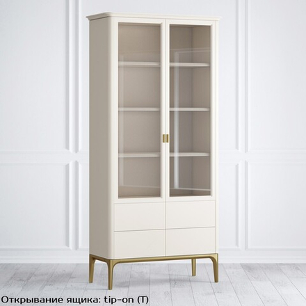 Шкаф книжный 4 ящика Pr082C