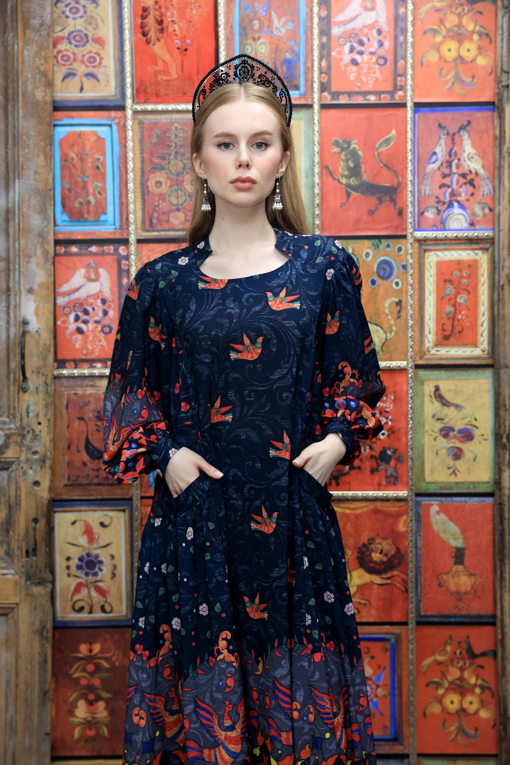 Платье "Княгиня-2. Масленица"