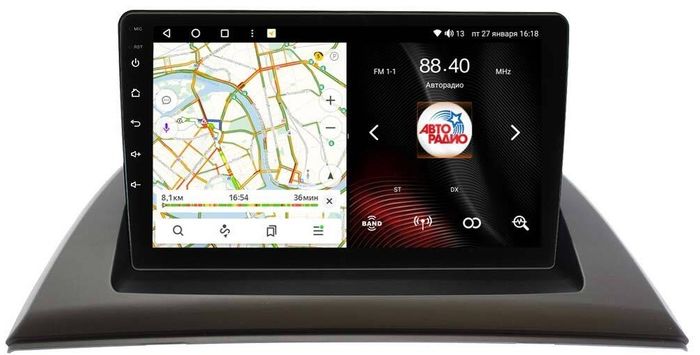 Магнитола для BMW X3 E83 2003-2010 - Vaycar VA07-0711 на Android 13, Быстрая, 4G SIM-слот