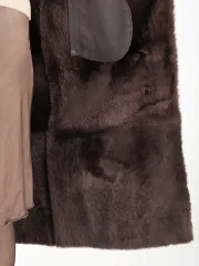 Дубленка зимняя натуральная длинная