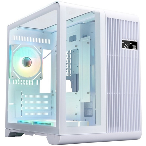 Корпус Mini-Tower 1STPLAYER RT5, ARGB, Micro-ATX, белый (RT5-WH)
