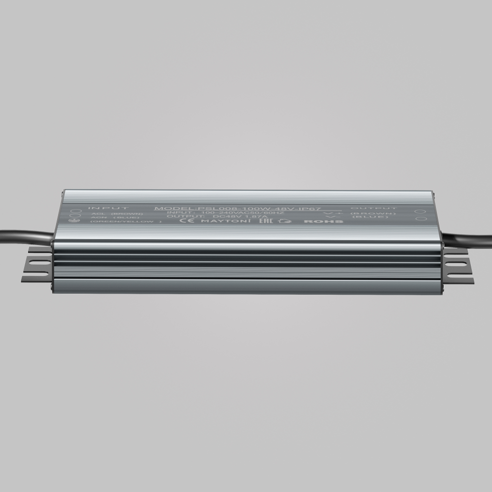 Блок питания для магнитных систем 48V, 100Вт,IP67 Maytoni Power Supply Magnetic PSL008-100W-48V-IP67