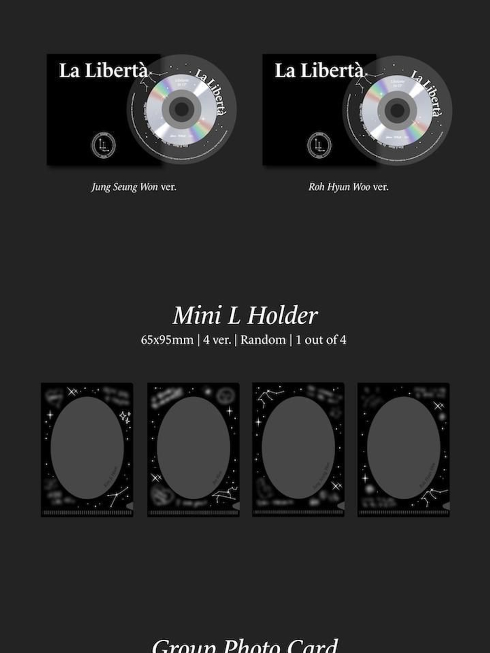 Альбом LIBELANTE - LA LIBERT 1st Mini Album JEONG SEUNG WON Version
