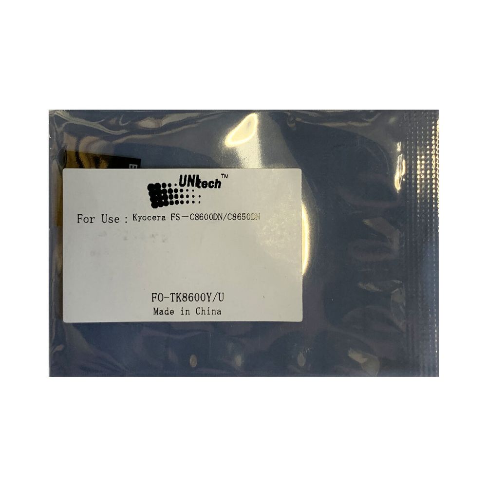 Чип к-жа (TK-8600Y) Kyocera FS-C8600/C8650 (20K) yellow UNItech(Apex)