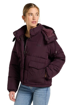 Куртка SHORT PUFFER WITH HOOD 112372631