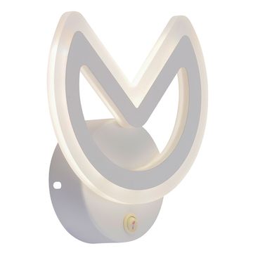 Светодиодный накладной светильник 16W 3000К-6000К 9804/1W WHT белый Profit Light
