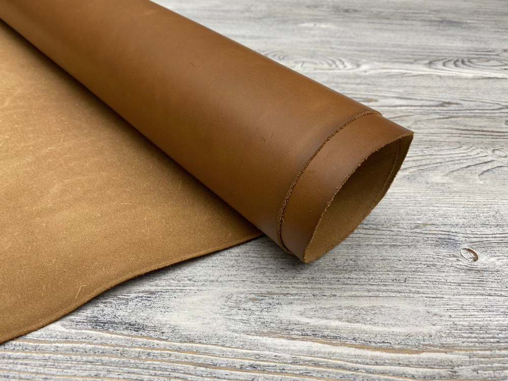 Коричневая кожа Vacchetta Tan 1,0–1,2 мм